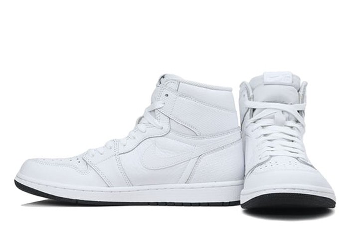 Air Jordan 1 Retro High OG Perforated Pack - White 555088-100