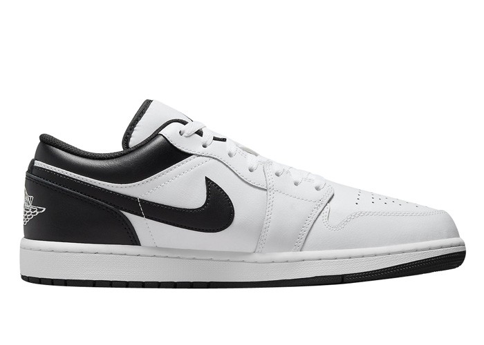 Air Jordan 1 Low White Black 553558 132