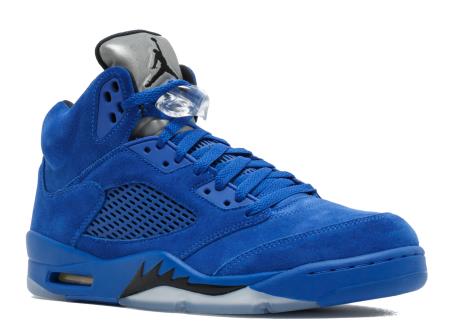 Air Jordan 5 Retro Blue Suede