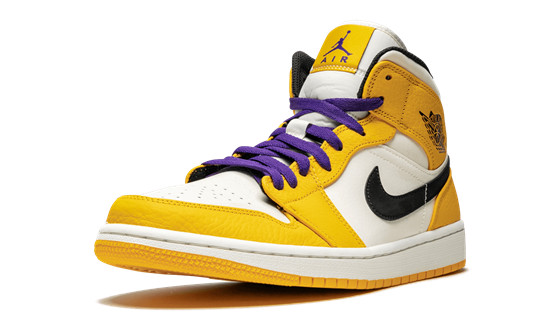 Air Jordans 1 Mid SE “Lakers”   852542-700